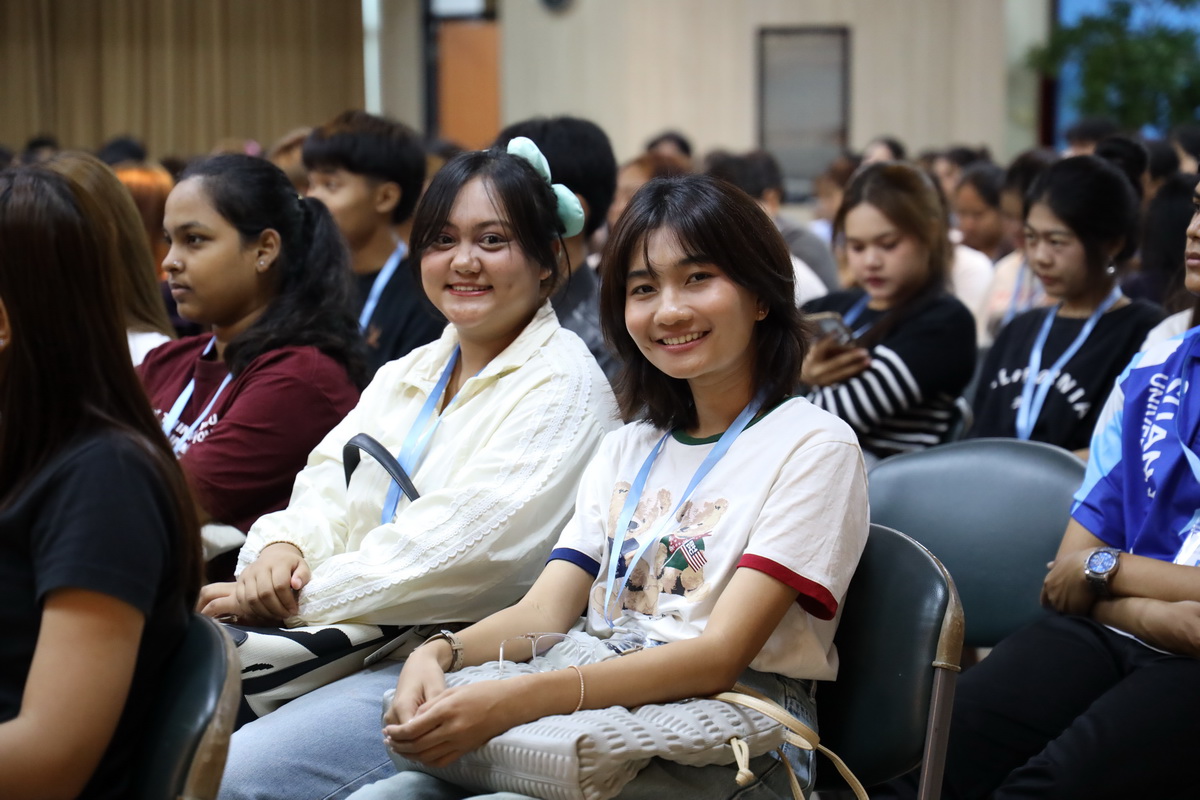กิจกรรมก่อนเปิดภาคเรียนต้อนรับนักศึกษาใหม่ “2025 Fresher’s Times”